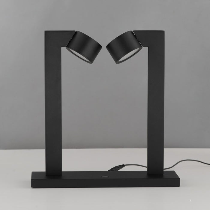 ET2 Lighting Embrace 2-Light Lamp, Black