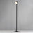 ET2 Lighting Embrace 1 Light Adjustable Floor Lamp, Black