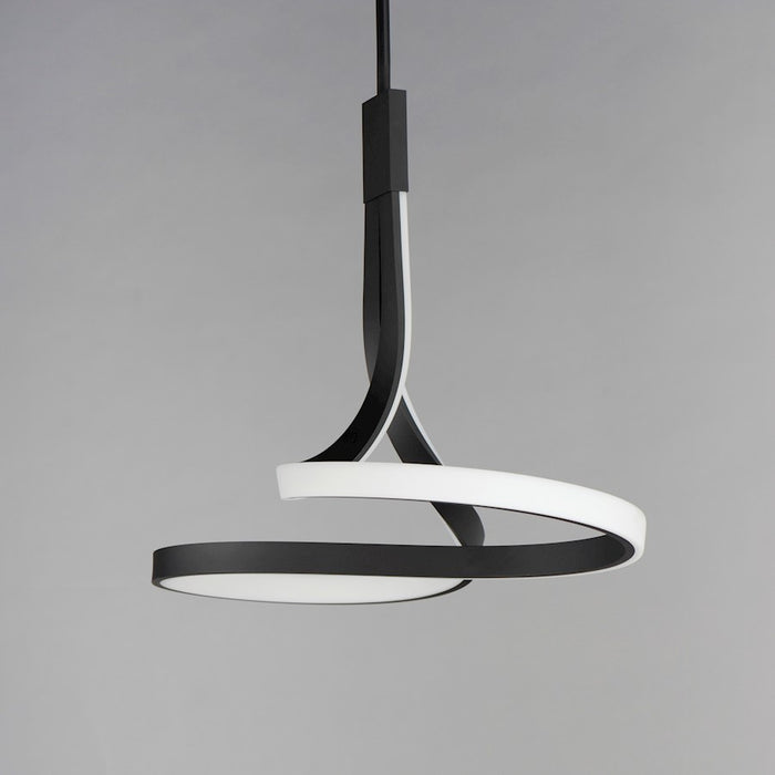 ET2 Lighting Serpentine 1 Light LED Pendant, Black