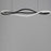 ET2 Lighting Serpentine 2 Light 60" Horizontal Pendant, Black