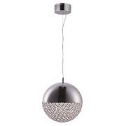ET2 Lighting Eclipse 1 Light Pendant, Polished Chrome