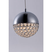ET2 Lighting Eclipse 1 Light Pendant, Polished Chrome