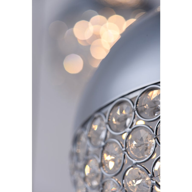 ET2 Lighting Eclipse 1 Light Pendant, Polished Chrome