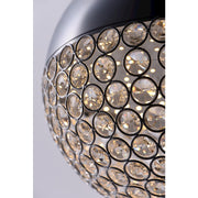 ET2 Lighting Eclipse 3 Light Single Pendant, Polished Chrome