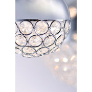 ET2 Lighting Eclipse 5 Light Pendant, Polished Chrome