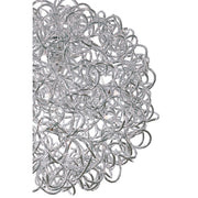 ET2 Lighting 15.75' x 15.75' Dazed LED 8 Light Pendant, Chrome