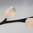 ET2 Lighting Blossom 19" 10-Light Pendant, Clear/Frosted
