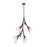 ET2 Lighting Blossom 37.5" 10-Light Pendant, Clear/Frosted