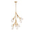 ET2 Lighting Blossom 37.5" 10-Light Pendant, Clear/Frosted