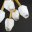 ET2 Lighting Blossom 37.5" 10-Light Pendant, Clear/Frosted