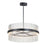 ET2 Lighting Chimes 2-Light 5CCT Select 36" Pendant, Black/Nickel - E34257-BKSN