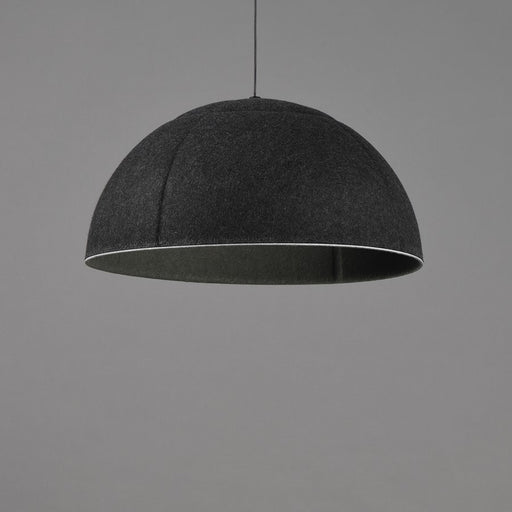 ET2 Lighting Wimbledon 1 Light 16" LED Pendant, Dark Gray