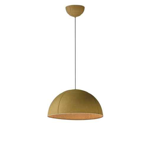ET2 Lighting Wimbledon 1 Light 16" LED Pendant, Olive - E34614-OLV