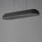 ET2 Lighting Wimbledon 1 Light 41" LED Linear Pendant, Dark Gray