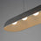 ET2 Lighting Wimbledon 1 Light 41" LED Linear Pendant, Dark Gray