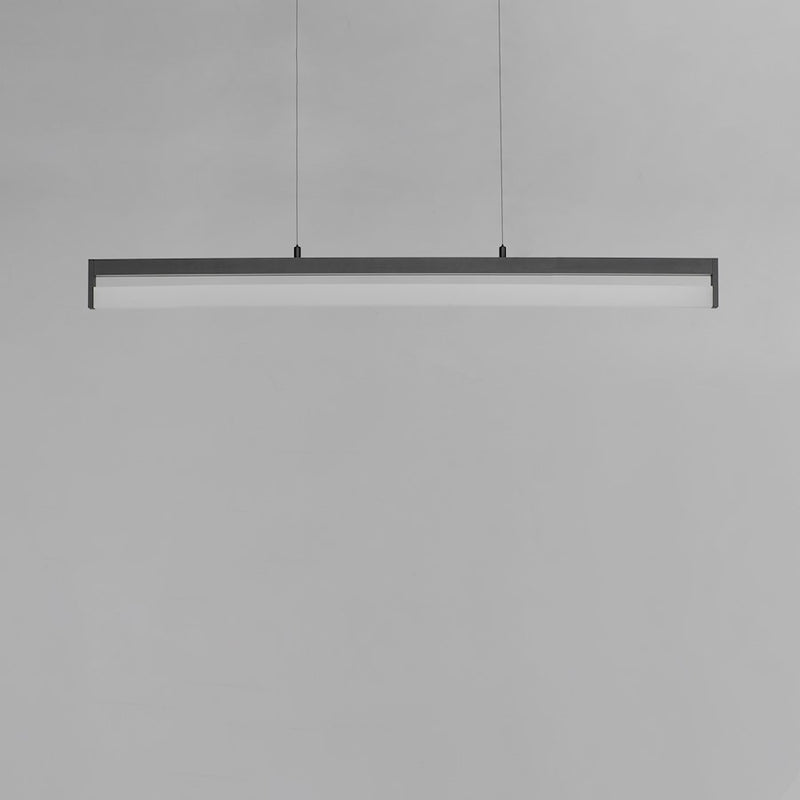 ET2 Lighting Crossbar 1 Light LED Wiz Color Pendant, Black