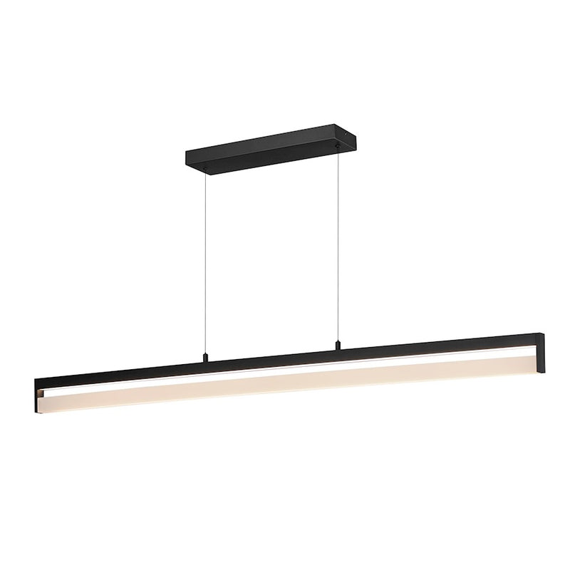 ET2 Lighting Crossbar 1 Light LED Wiz Color Pendant, Black