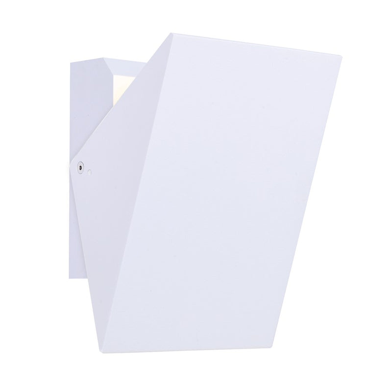 ET2 Lighting Alumilux Tilt 1 Light LED Outdoor Sconce, White