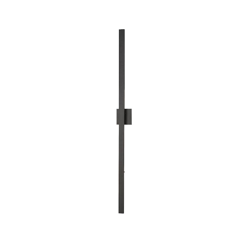 ET2 Lighting Alumilux Line LED 2-Light Outdoor Wall Sconce, Black