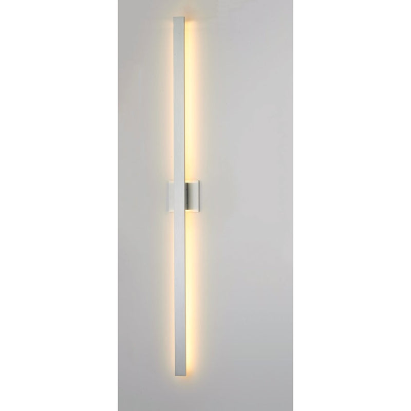 ET2 Lighting Alumilux Sconce Outdoor Wall Mount in Satin Aluminum