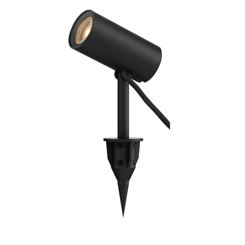 ET2 Lighting Alumilux LED 1 Light Spot 8W LED, Black