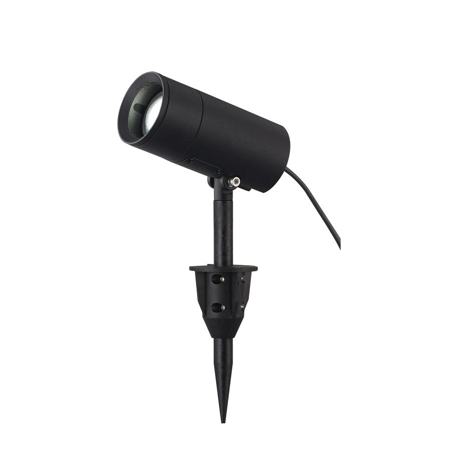 ET2 Lighting Alumilux 1Lt Landscape Spotlight/CCT/Beam, Black - E41356-BK