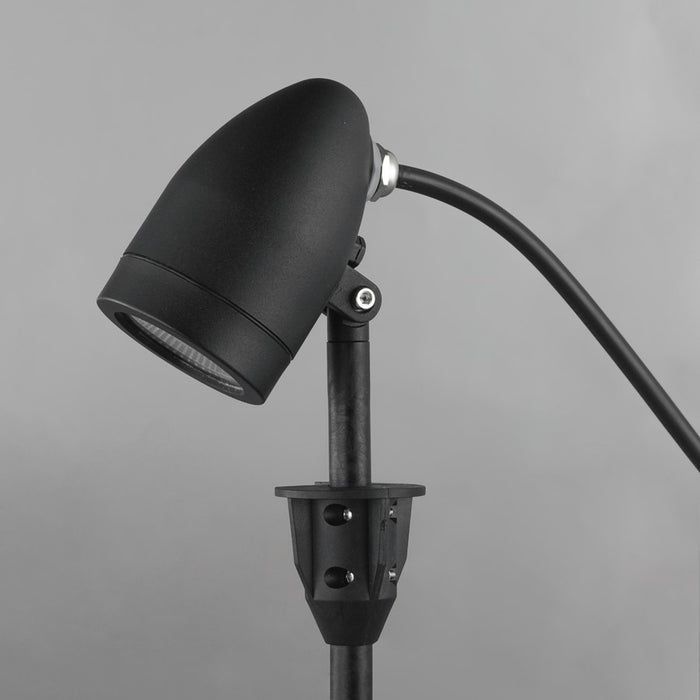 ET2 Lighting Alumilux 1 Light Landscape Spot MR16, Black
