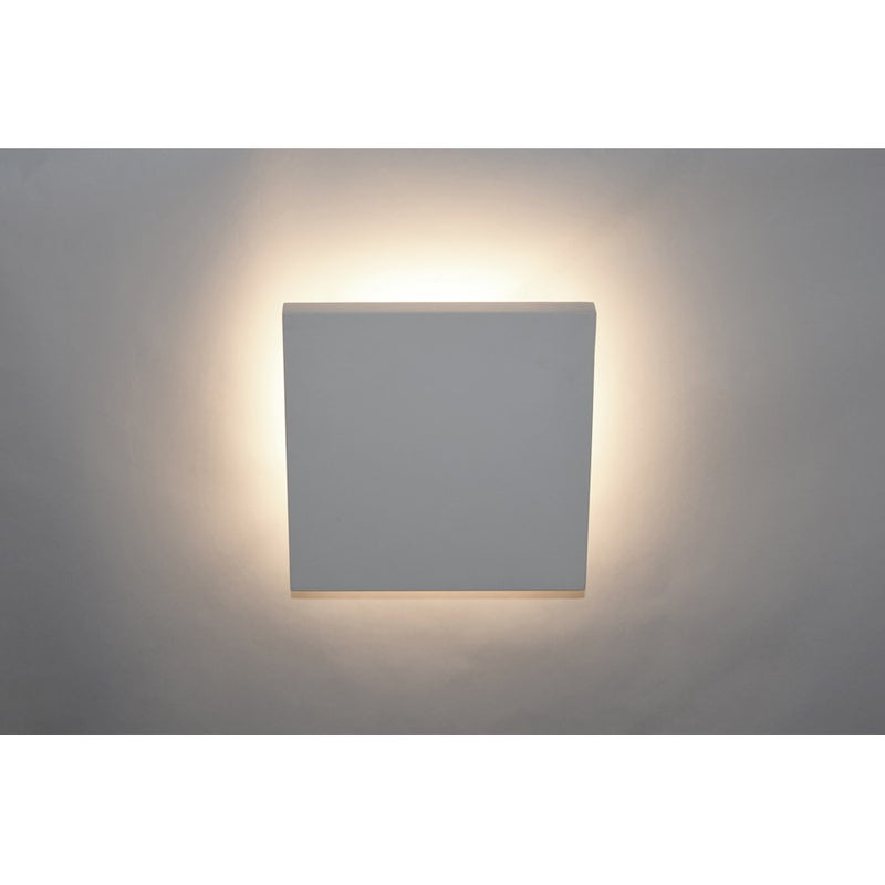 ET2 Lighting Alumilux LED 1-Light 6" Outdoor Wall Sconce, White