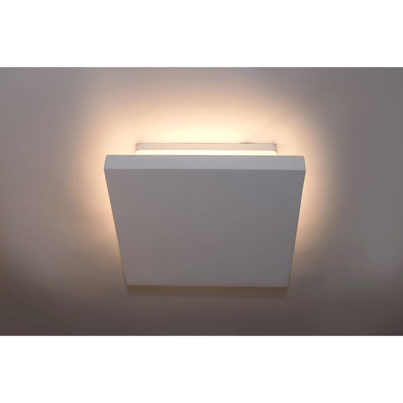 ET2 Lighting Alumilux LED 1-Light 6" Outdoor Wall Sconce, White