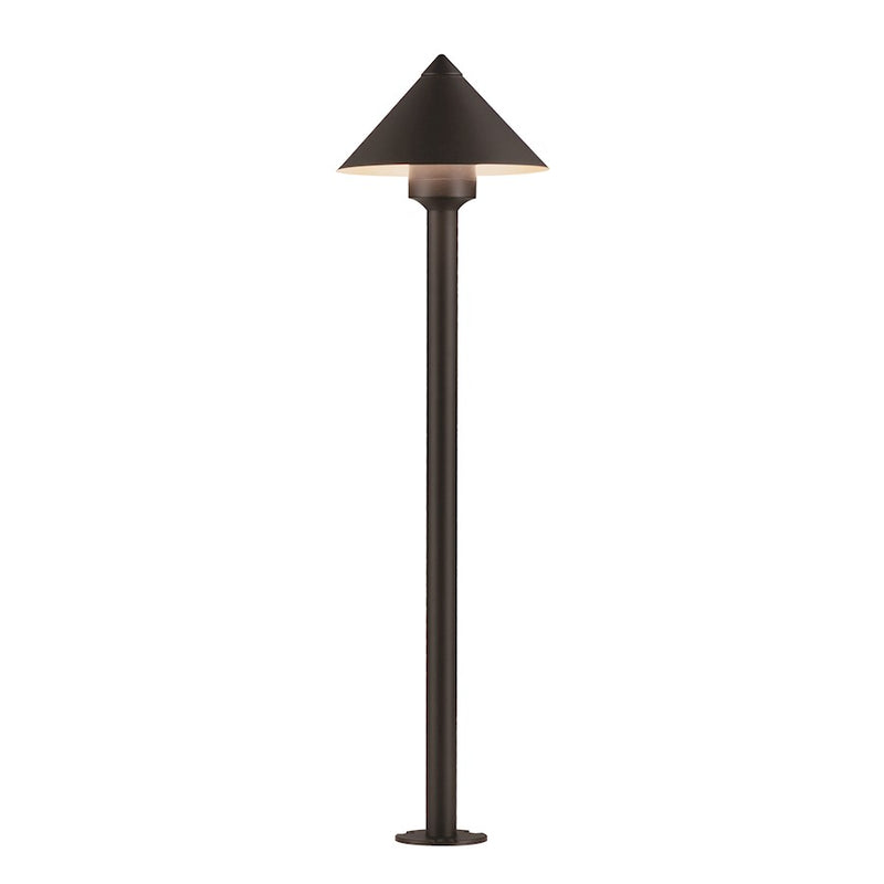 ET2 Lighting Alumilux Landscape Cone 1 Light/24" Pole, Black