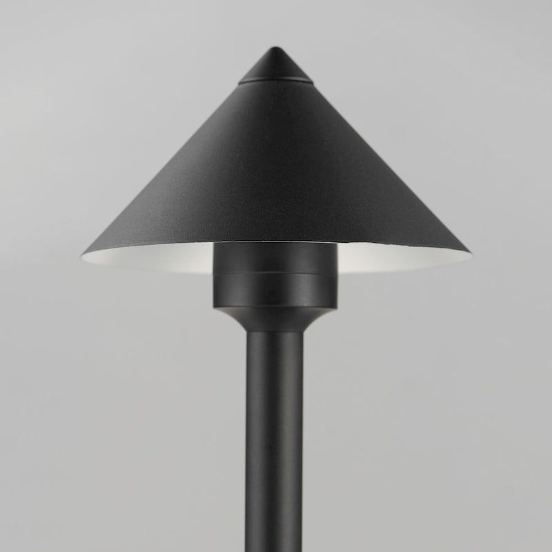 ET2 Lighting Alumilux Landscape Cone 1 Light/24" Pole, Black