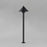 ET2 Lighting Alumilux Landscape Cone 1 Light/16" Pole, Black