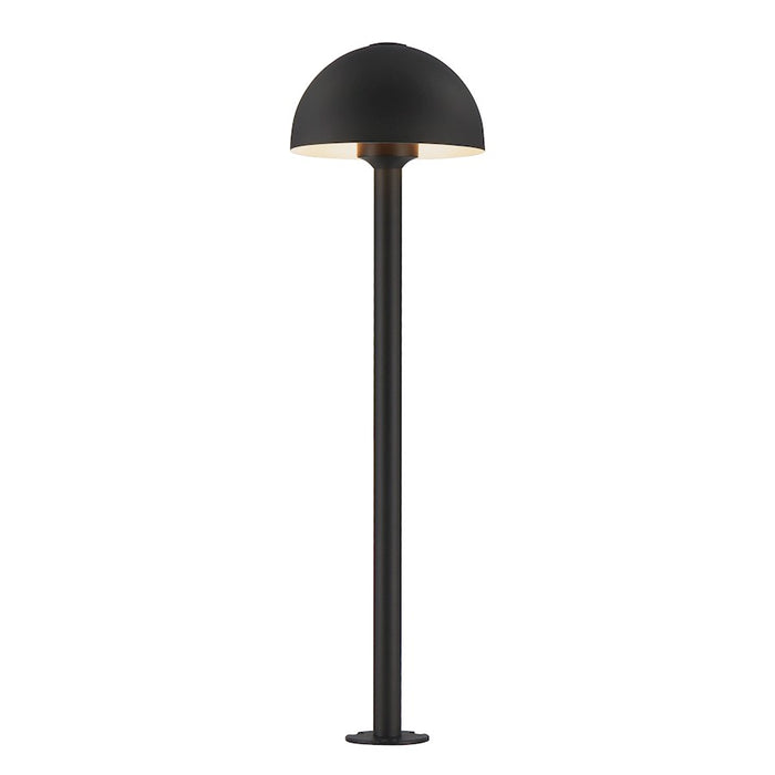 ET2 Lighting Alumilux Landscape Dome 1 Light/24" Pole, Black - E41453-BK-24