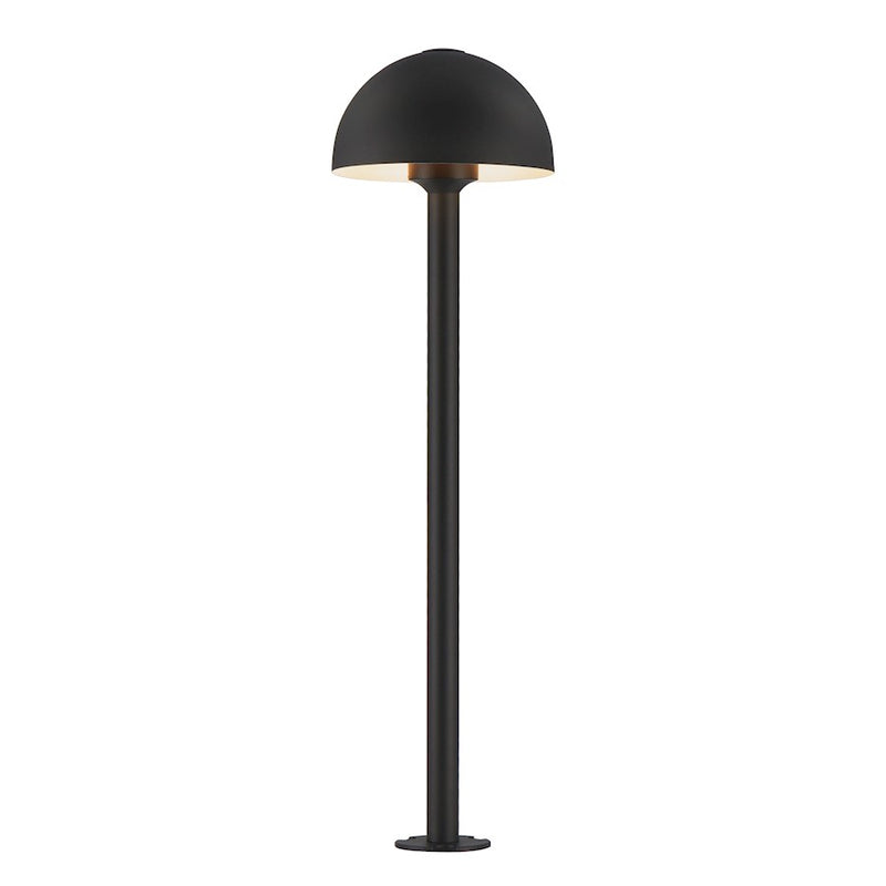 ET2 Lighting Alumilux Landscape Dome 1 Light/24" Pole, Black