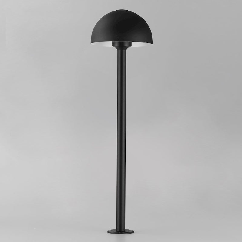 ET2 Lighting Alumilux Landscape Dome 1 Light/24" Pole, Black