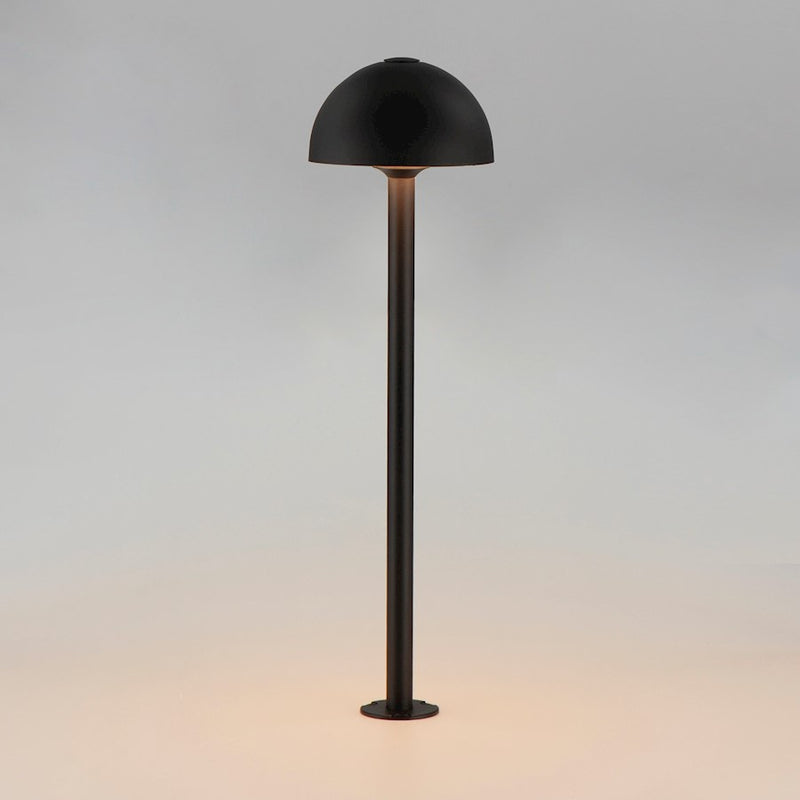 ET2 Lighting Alumilux Landscape Dome 1 Light/24" Pole, Black