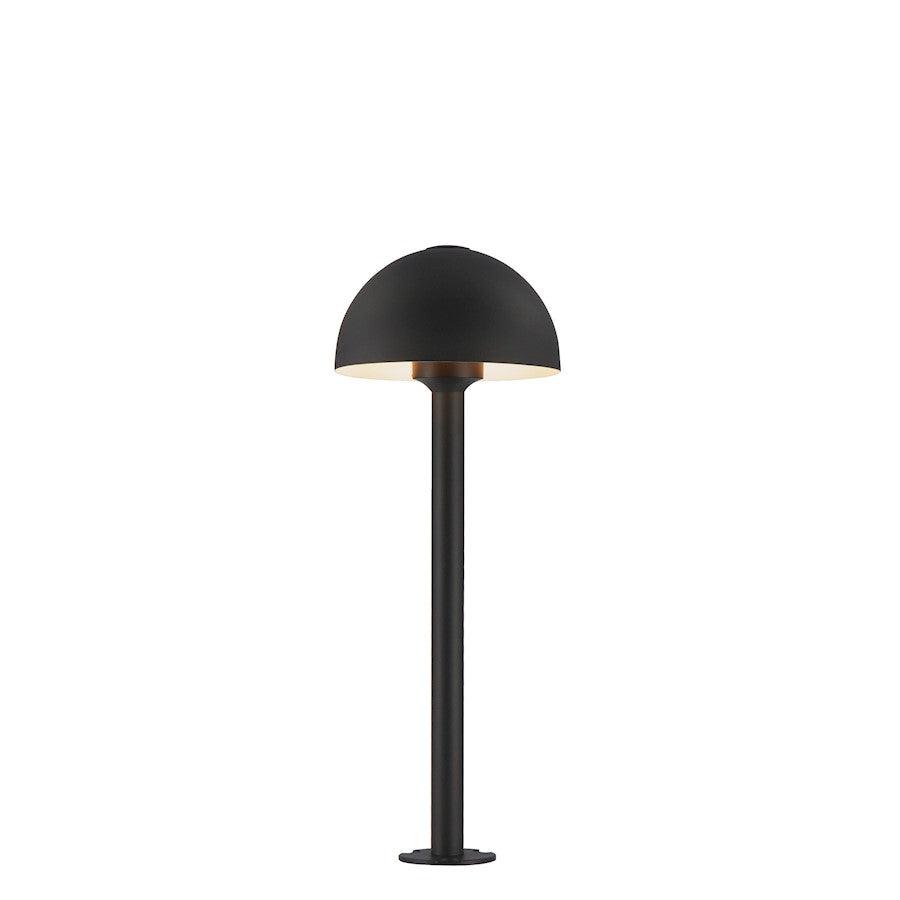 ET2 Lighting Alumilux Landscape Dome 1 Light/16" Pole, Black - E41453-BK