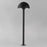 ET2 Lighting Alumilux Landscape Dome 1 Light/16" Pole, Black