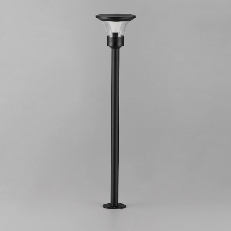 ET2 Alumilux Landscape FH 1 Light/24" Pole, BK/Clear/WH