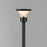 ET2 Alumilux Landscape FH 1 Light/24" Pole, BK/Clear/WH