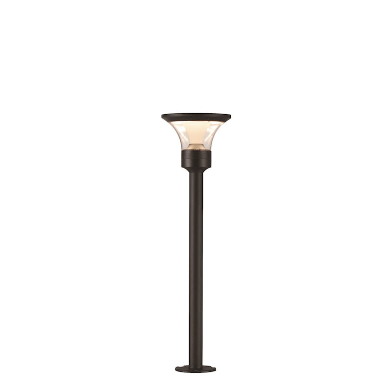 ET2 Lighting Alumilux Landscape FH 1 Light/16" Pole, BK/Clear/WH