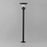 ET2 Lighting Alumilux Landscape FH 1 Light/16" Pole, BK/Clear/WH