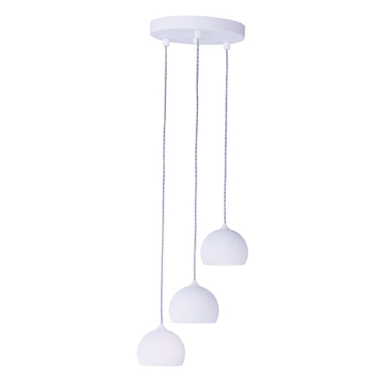 ET2 Lighting 3.75' x 10' Alumilux LED 3 Light Pendant, White