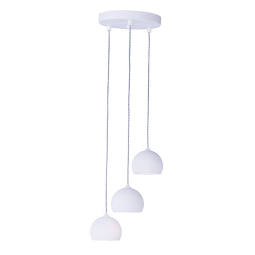 ET2 Lighting 3.75' x 10' Alumilux LED 3 Light Pendant, White