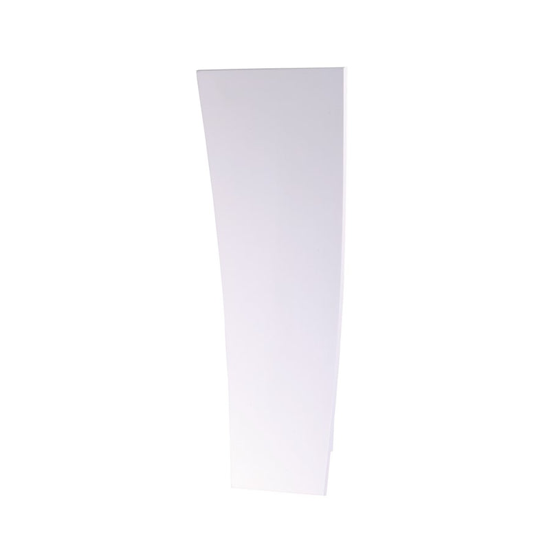 ET2 Alumilux 8in 2-Light Outdoor Wall Sconce | Architectural White Aluminum | Patio & Entryway | 8 x 20 in | Model E41497-WT