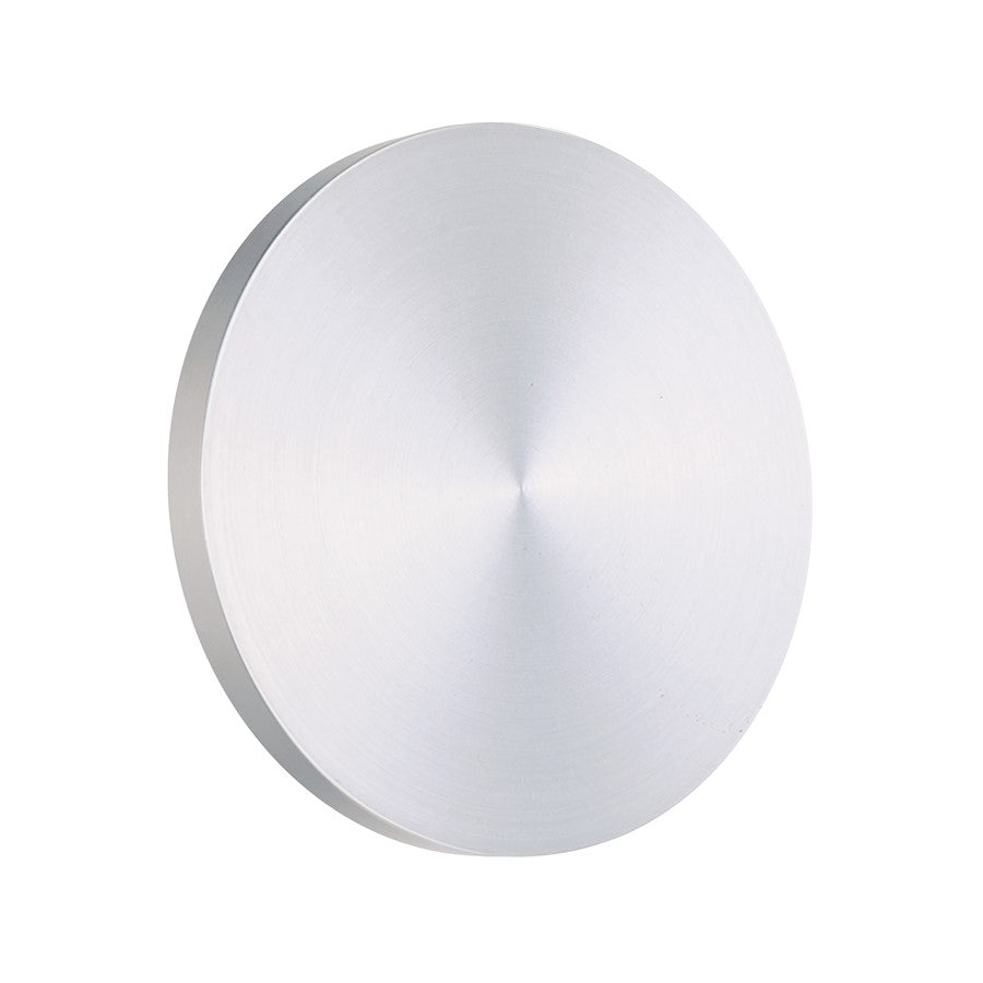 ET2 Lighting Alumilux Dish 1Lt LED Outdoor Wall Sconce, Aluminum - E41501-SA