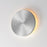 ET2 Lighting Alumilux Dish 1Lt LED Outdoor Wall Sconce, Aluminum