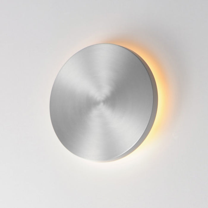 ET2 Lighting Alumilux Dish 1Lt LED Outdoor Wall Sconce, Aluminum