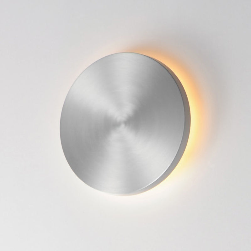 ET2 Lighting Alumilux Dish 1Lt LED Outdoor Wall Sconce, Aluminum
