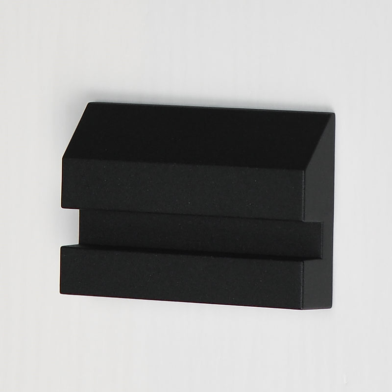 ET2 Brink 5in 1-Light Step Light | Modern Matte Black Aluminum | Outdoor Stairs & Pathway | 5 x 3.25 in | Model E41510-BK